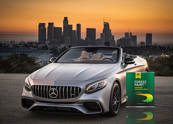 Bright White Silver Automotive Clear Coat Uv Protection For Sculpture Industries